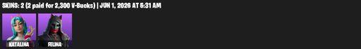 [PC/XBOX] | 2 skins | Katalina | Felina | Vibranium Spear | Night Kama | Illusionist's Blades | Spinal Slicer | Brilliant Cutters | Mercurial | Full Access