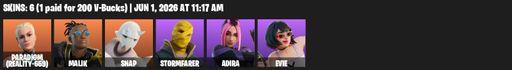 [PC/PSN/XBOX] | 6 skins | Paradigm (Reality-659) | Malik | Snap | Stormfarer | Adira | Evie | Dragon Rune Lance | The King's Oath | Pairing Blades | Full Access