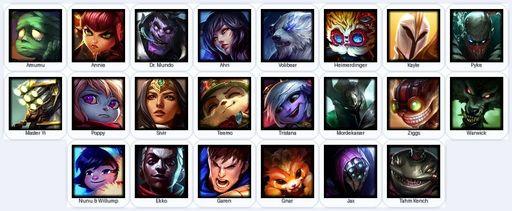 LA | Unranked | Handmade | Level 17 | 22 Champions | Full Access