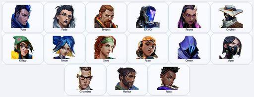 AP | 2 Skins + 15 Agents + 265 RP | Hush Ghost / Striker Classic | Full Access