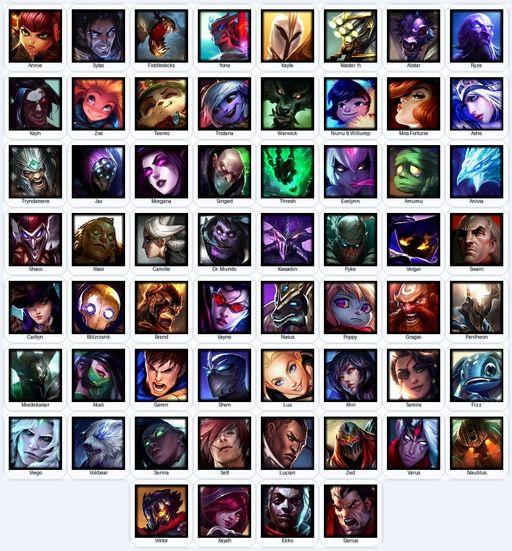 NA | Unranked | Handmade | Level 87 | 11 Skins | 60 Champions | Full Access