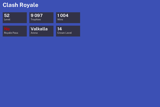 [KT14] | Level 52 | 9097 Trophies | Valkalla | 1004 Wins | Full Access