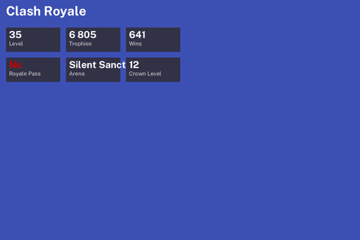 [KT12] | Level 35 | 6805 Trophies | Silent Sanctuary | 641 Wins | Full Access